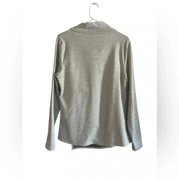 SHAPE Activewear Athletic Long Sleeve Sweatshirt Top Gray Size Large - Picture 2 of 7